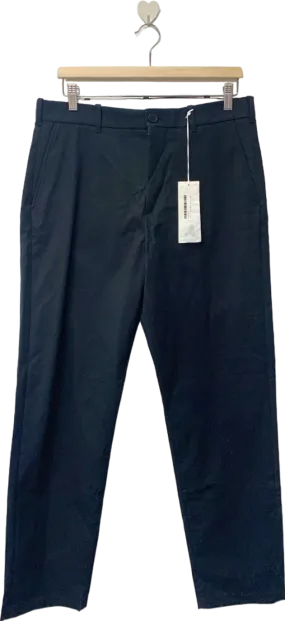 Arket Black Loose Fit Trousers W33 Regular