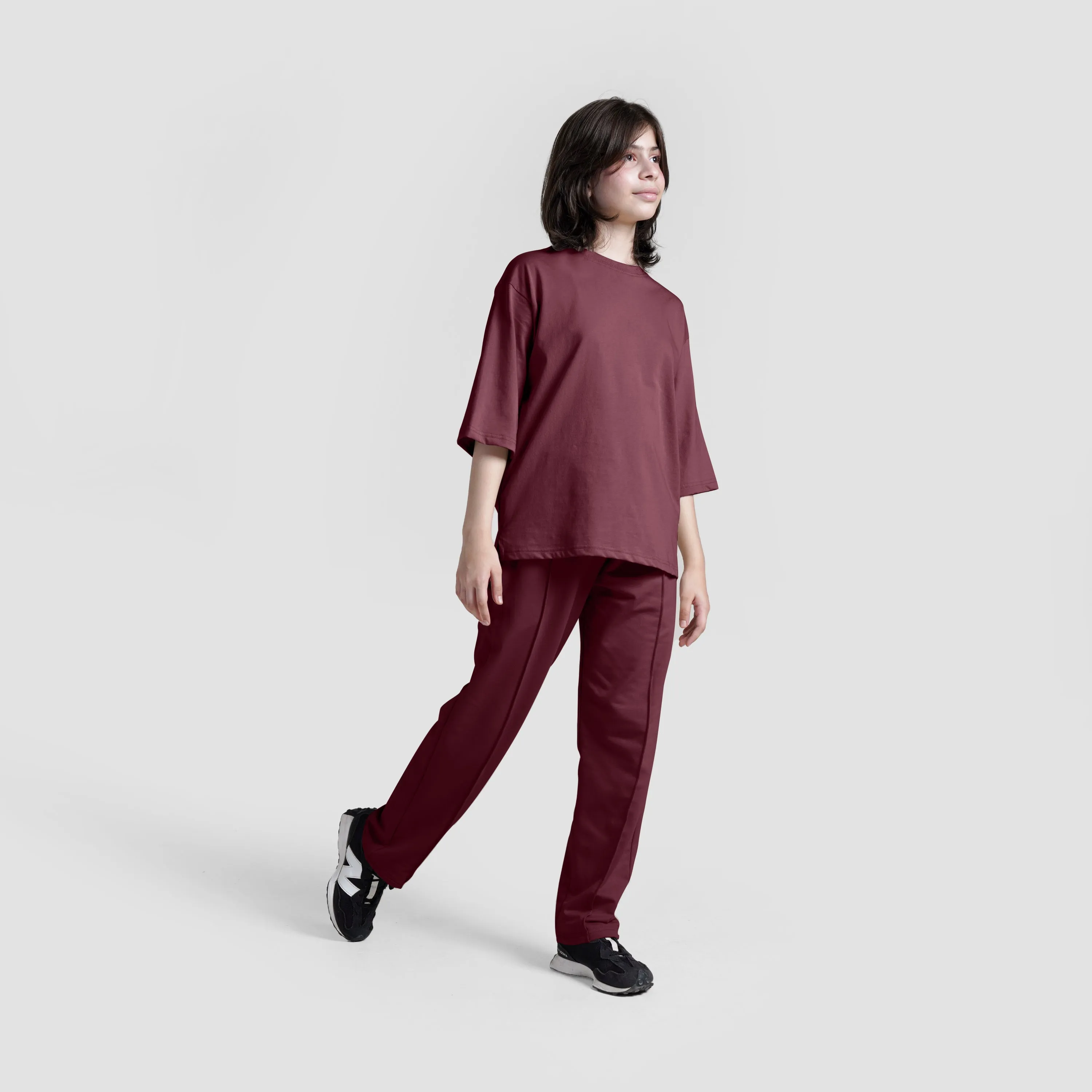 002 Comfort Trousers (Maroon)