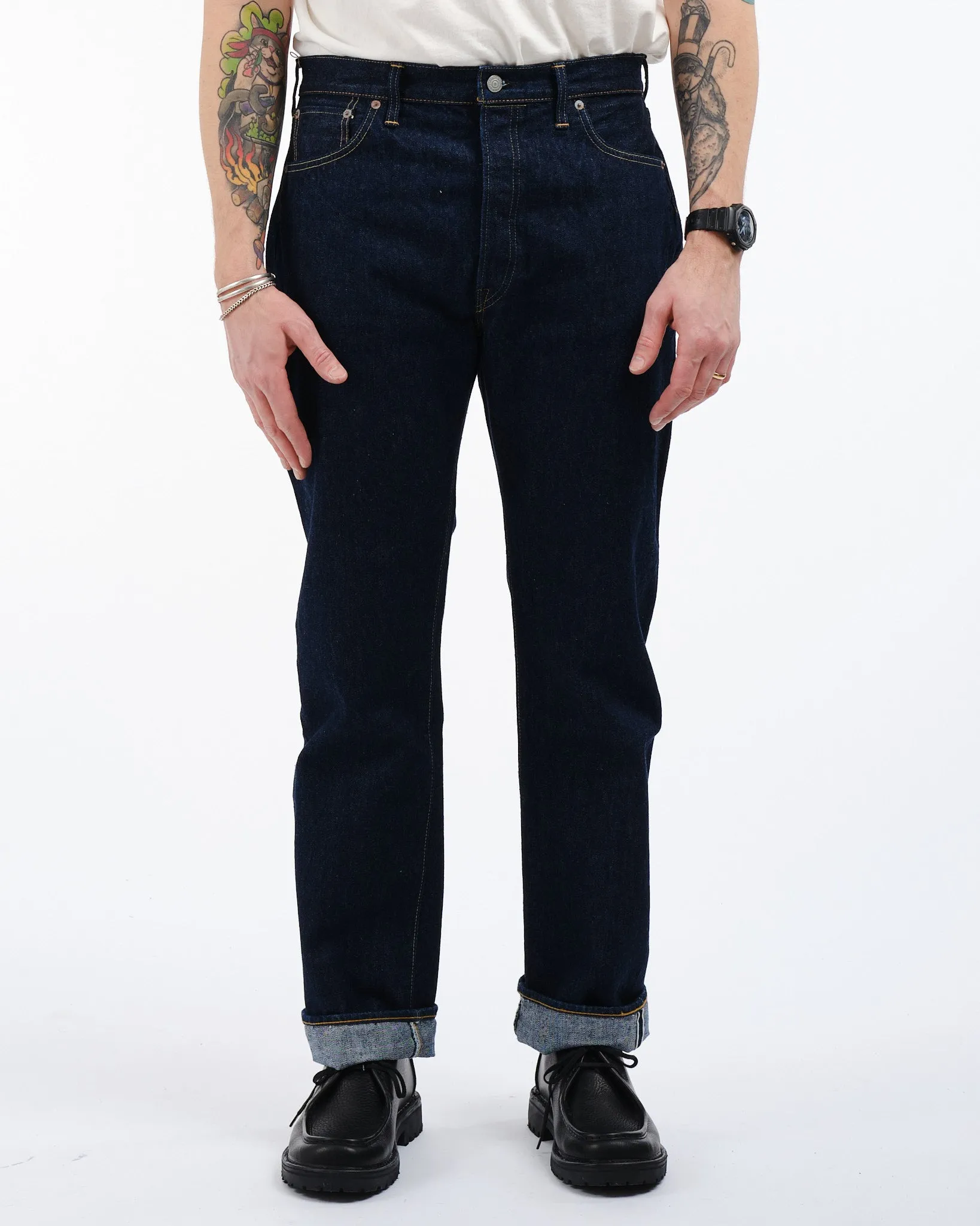 105 STANDARD SELVEDGE DENIM ONE WASH