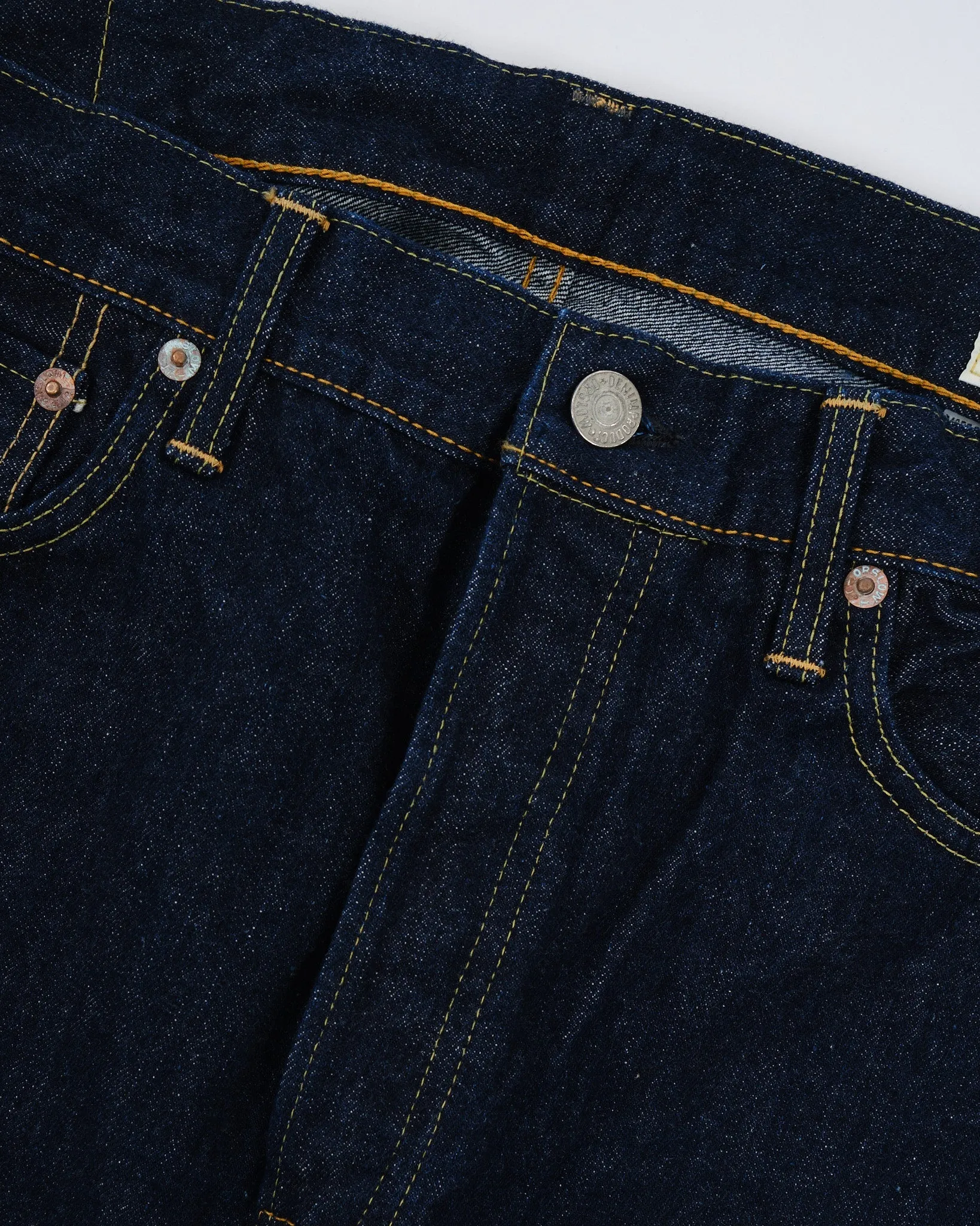 105 STANDARD SELVEDGE DENIM ONE WASH