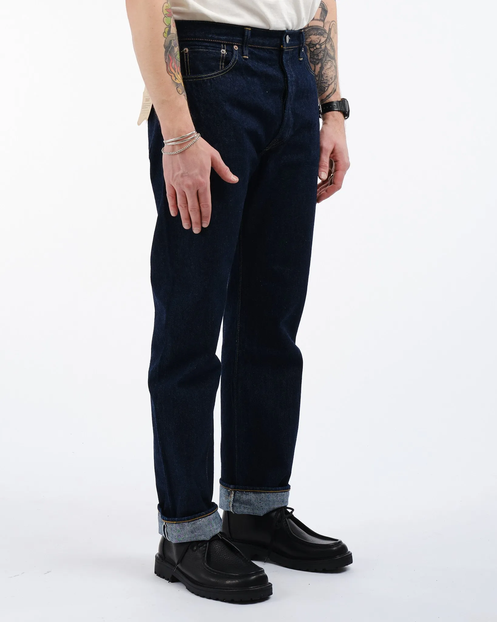 105 STANDARD SELVEDGE DENIM ONE WASH