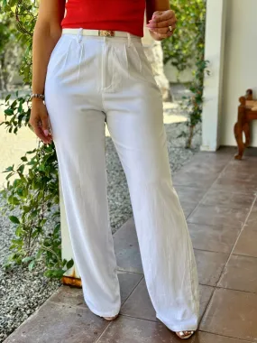 Addison Pant (White)