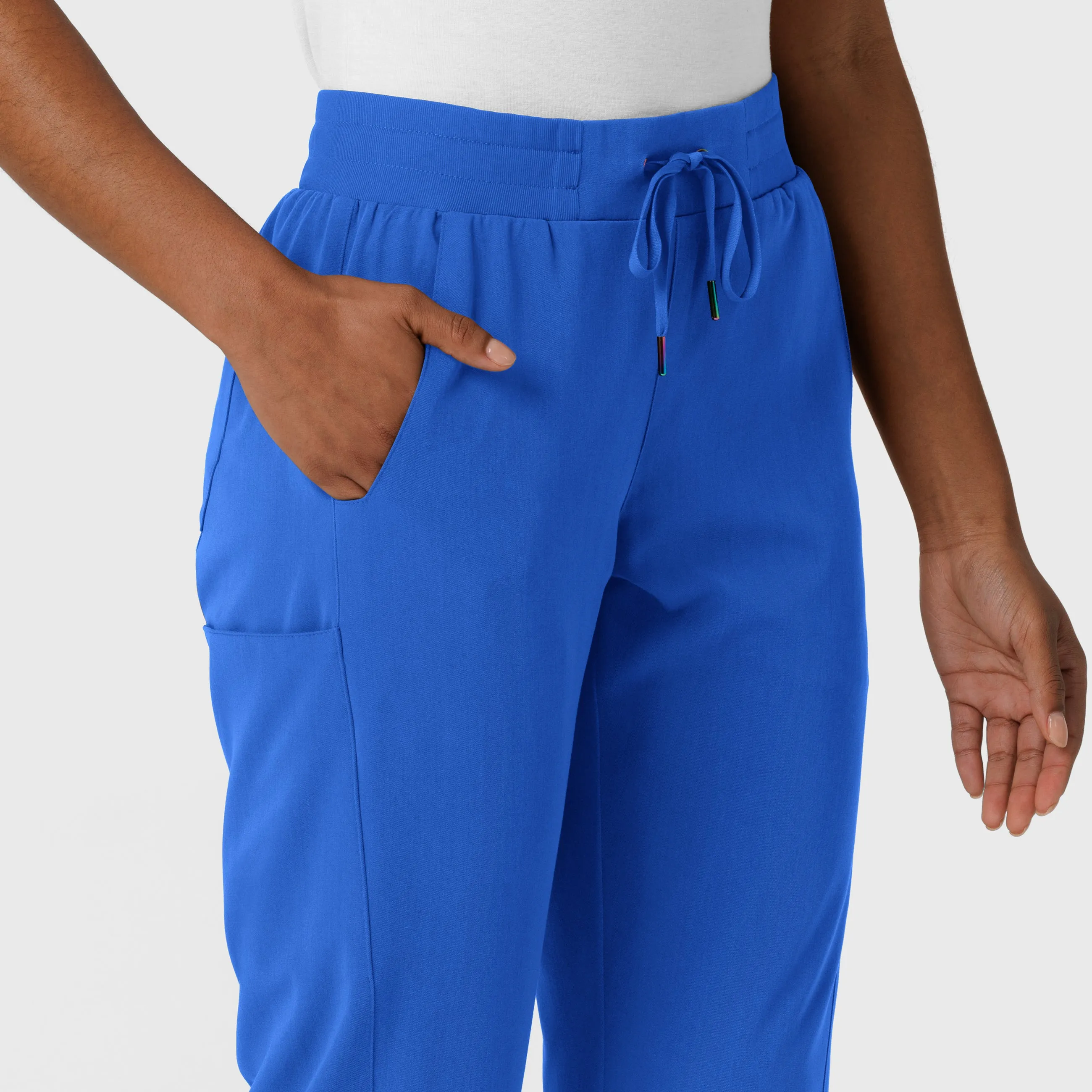 Aero Remix Women's Cargo Jogger Scrub Pant - Royal