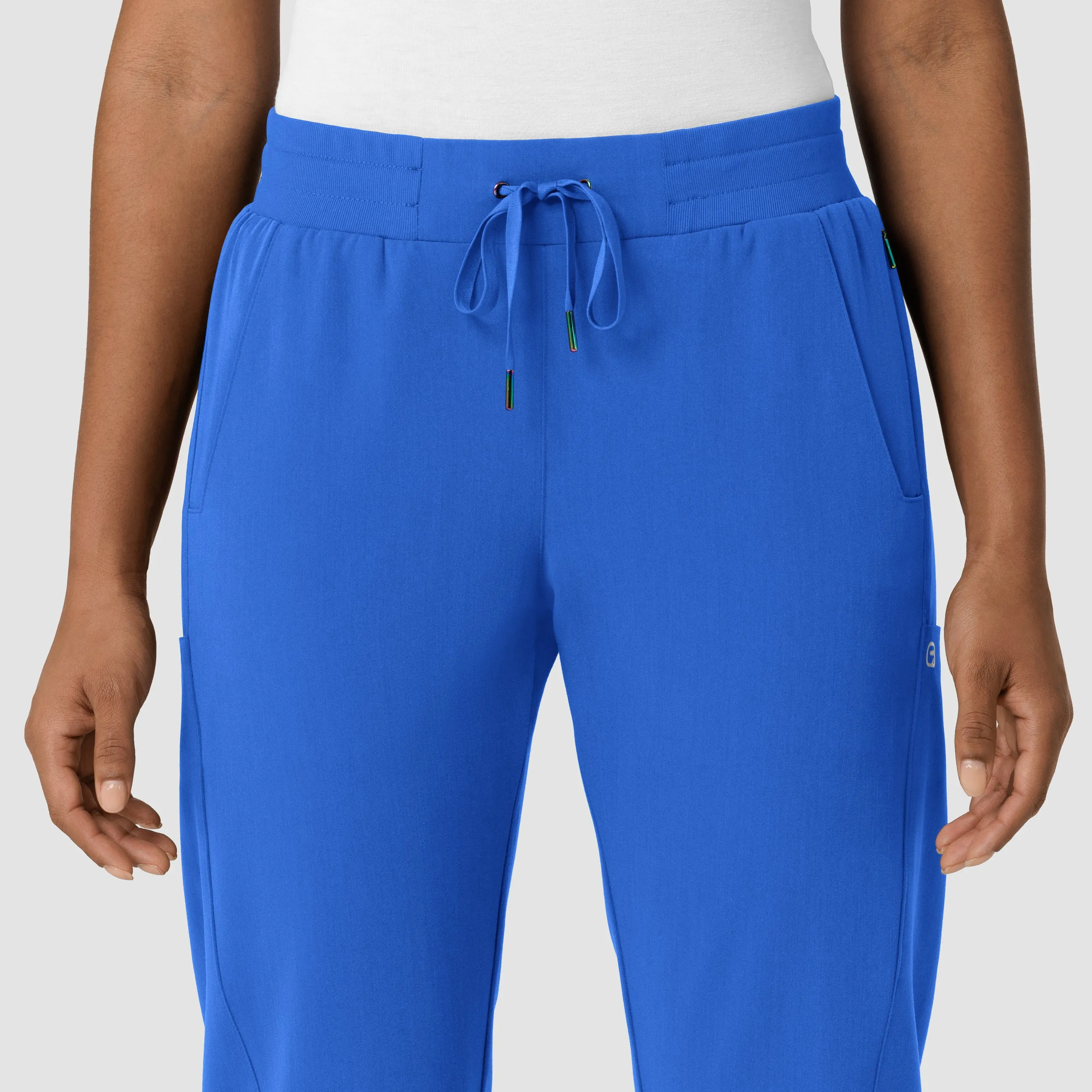 Aero Remix Women's Cargo Jogger Scrub Pant - Royal