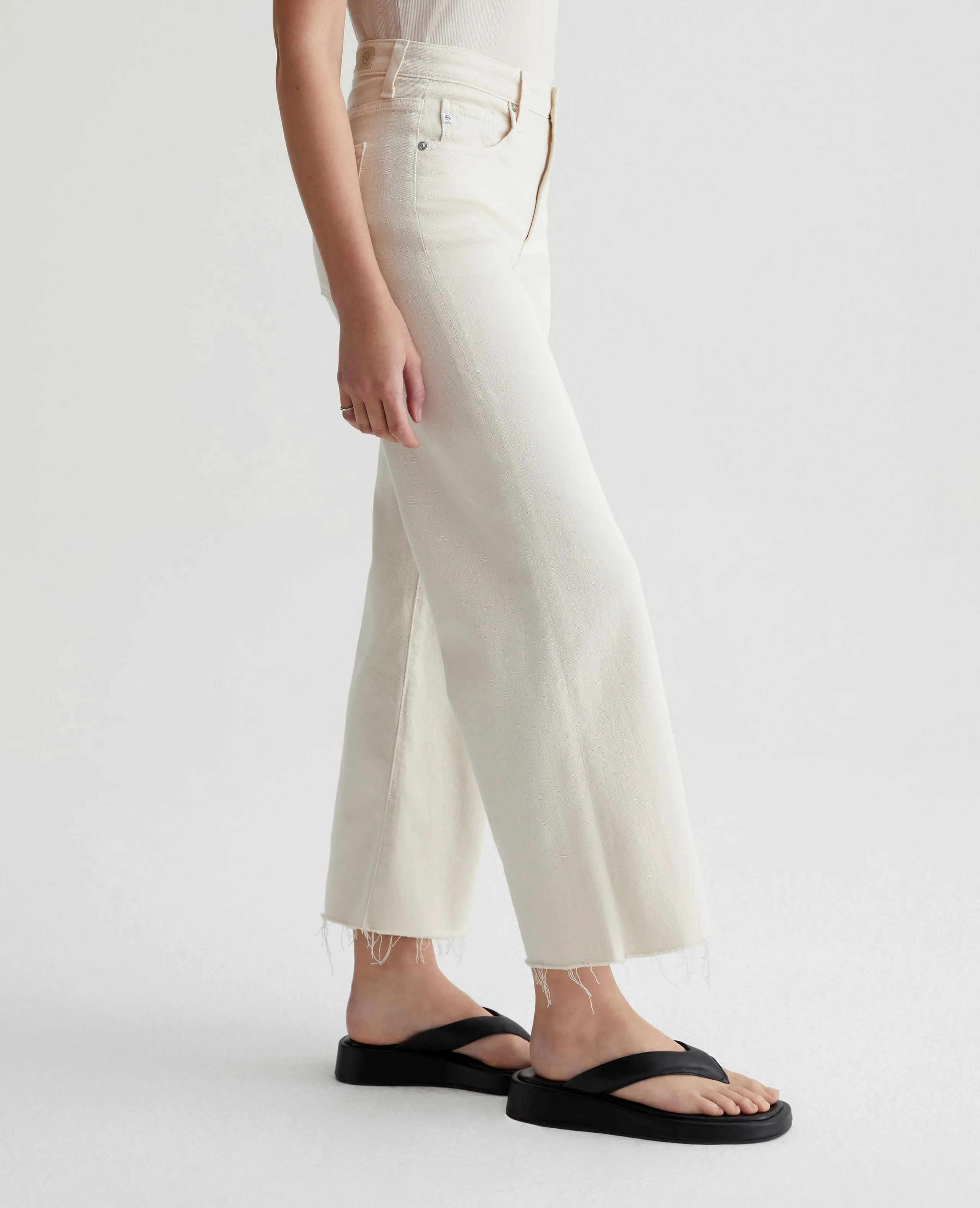 AG Denim Saige Wide Leg in Dried Spring