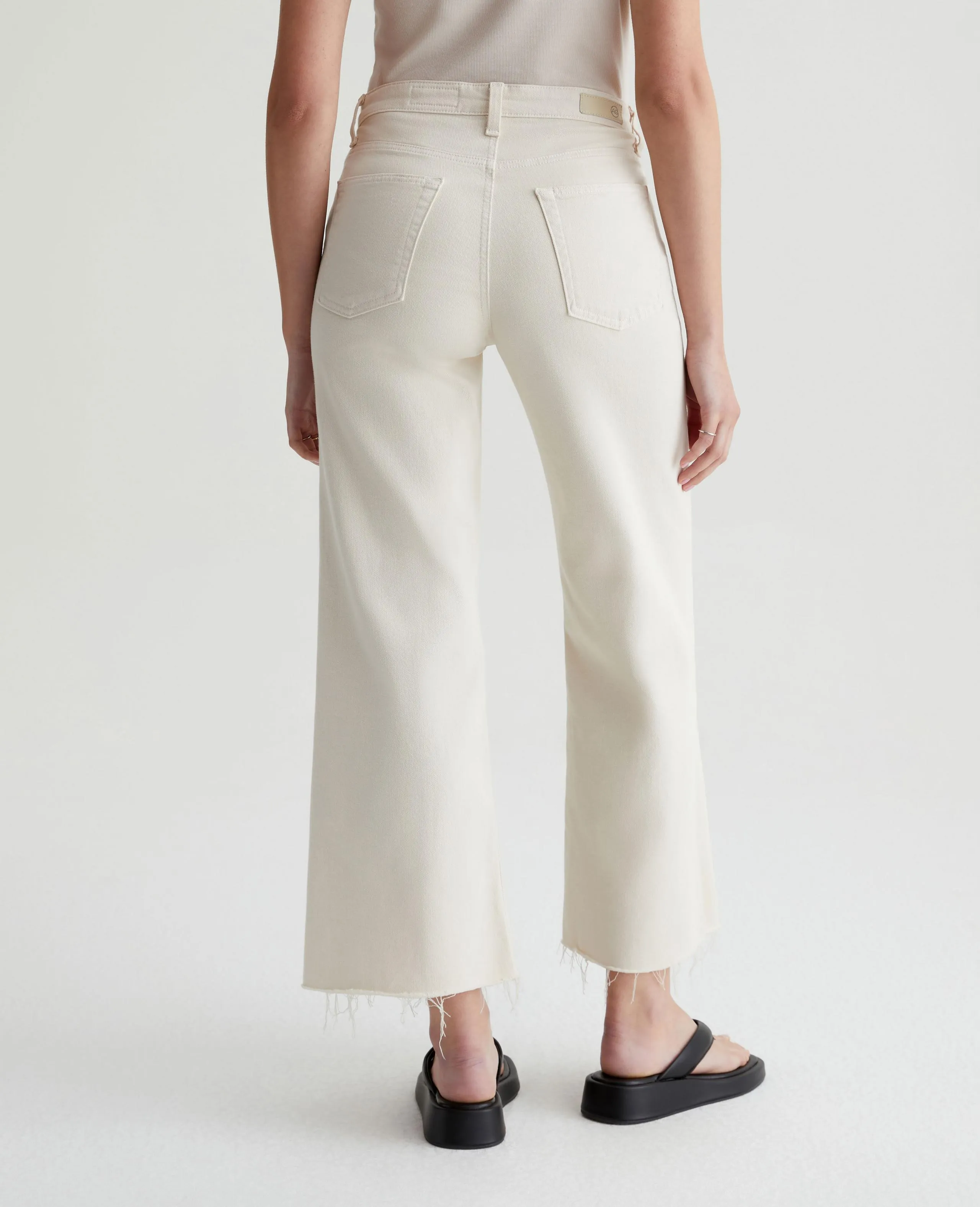 AG Denim Saige Wide Leg in Dried Spring