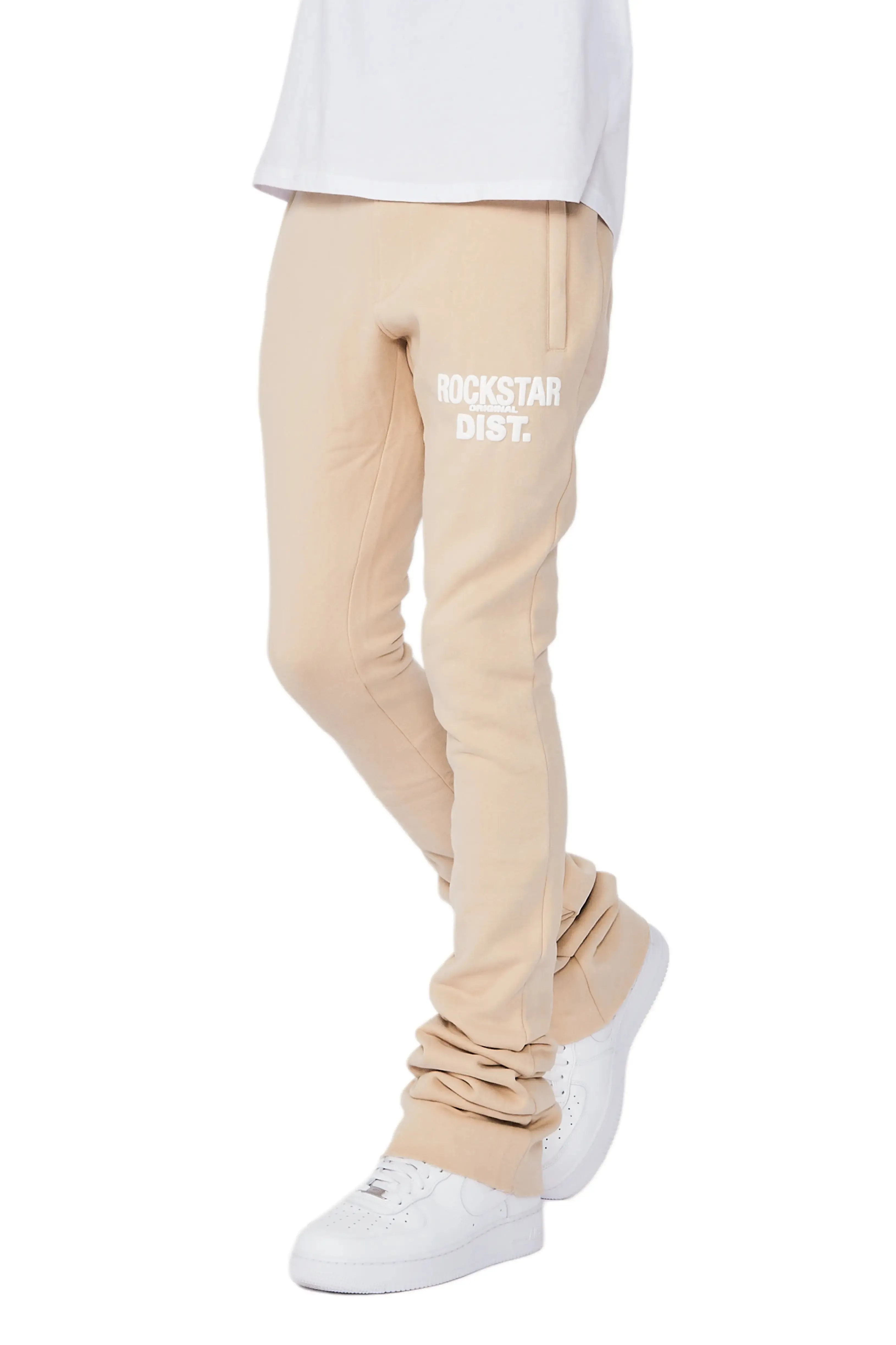 Alpine Beige Super Stacked Trackpant