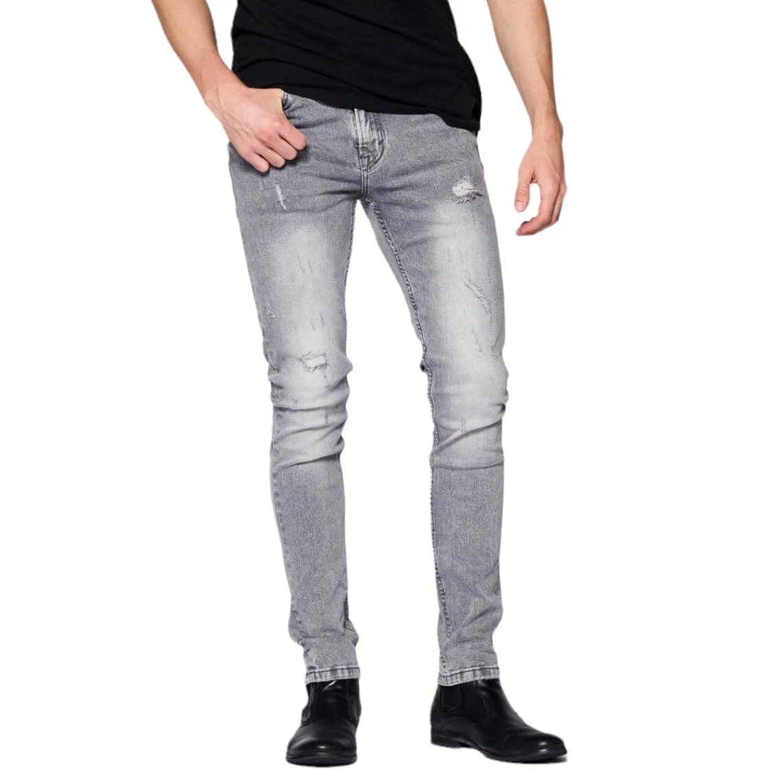 Anom Hippies Jeans (Grey) ANM085SF