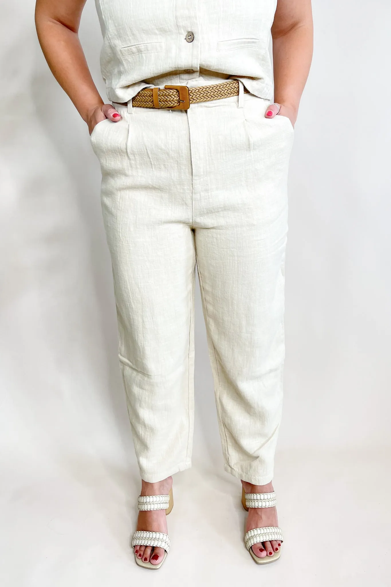 Asher Belted Trousers