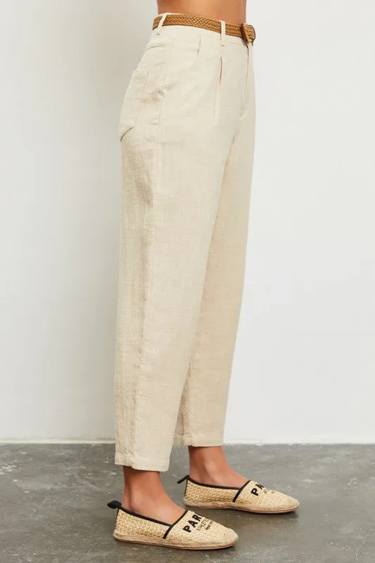 Asher Belted Trousers