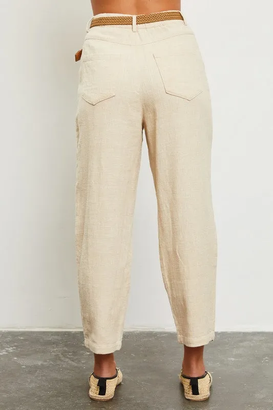 Asher Belted Trousers