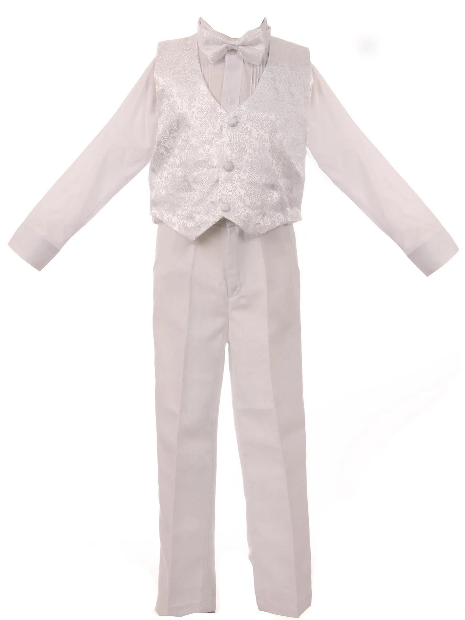 Baby Boys Multi Color Tail Jacket Jacquard Trim Festive Tuxedo 6-24M