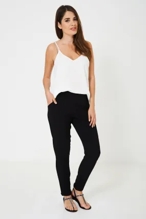 BIK BOK Black Peg Trousers