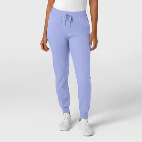 Boundless Women's Jogger Scrub Pant - Ceil Blue