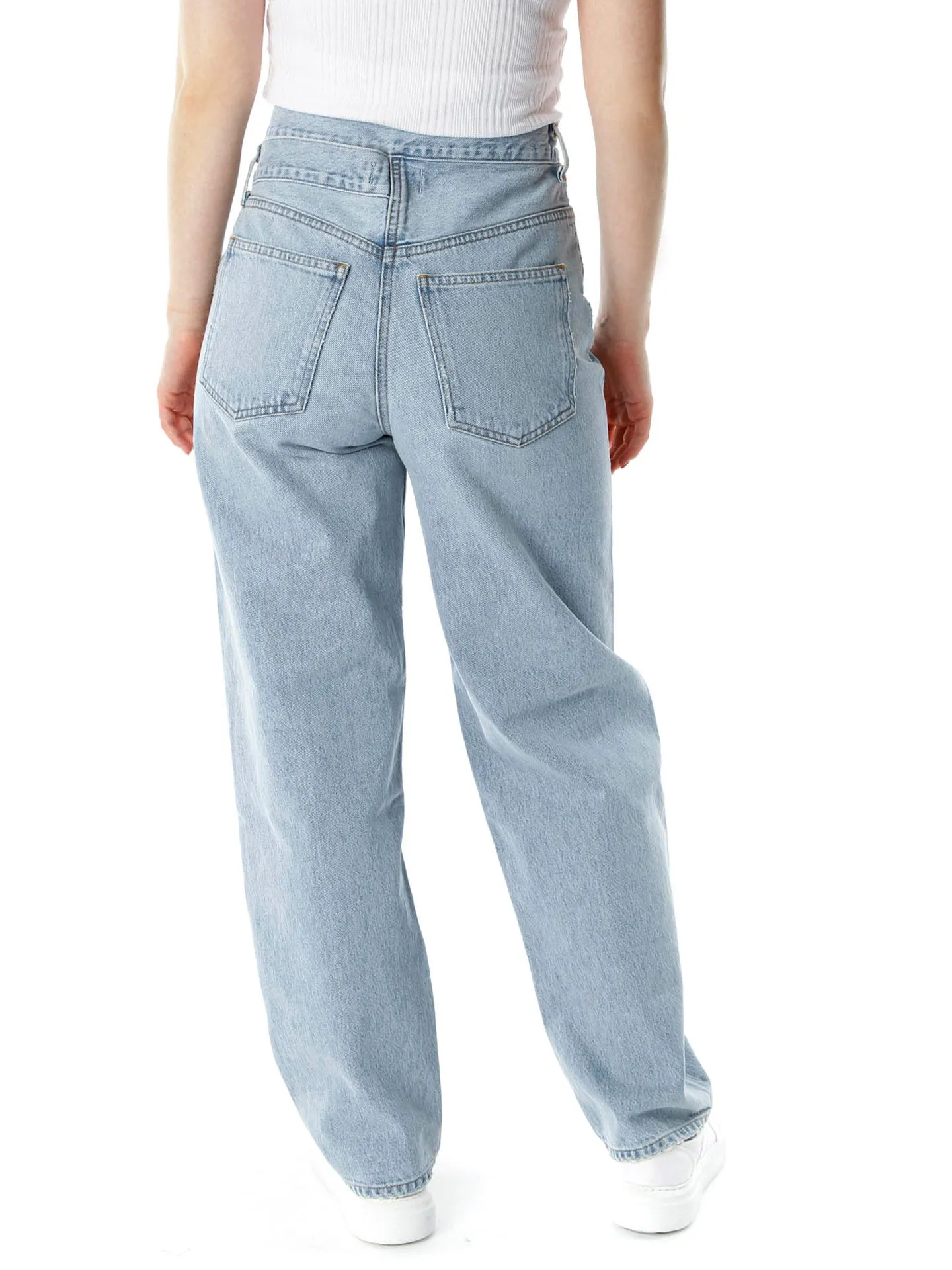 Broken Straight Fit Highwaist Jeans