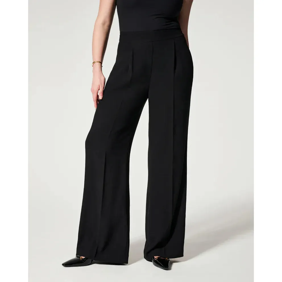 Carefree Crepe Pleated Trouser