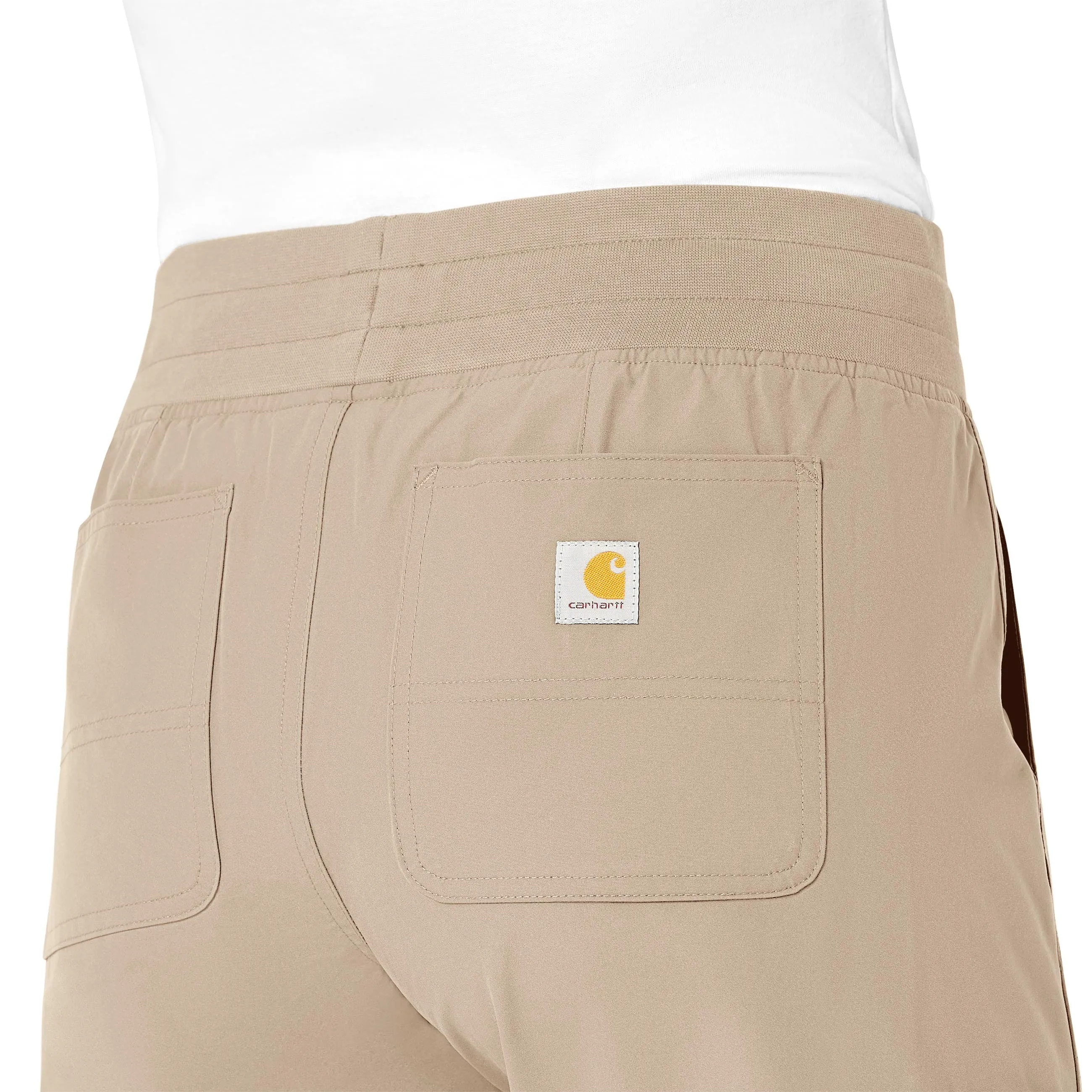 Carhartt Force Essentials Women's Jogger Scrub Pant - Khaki