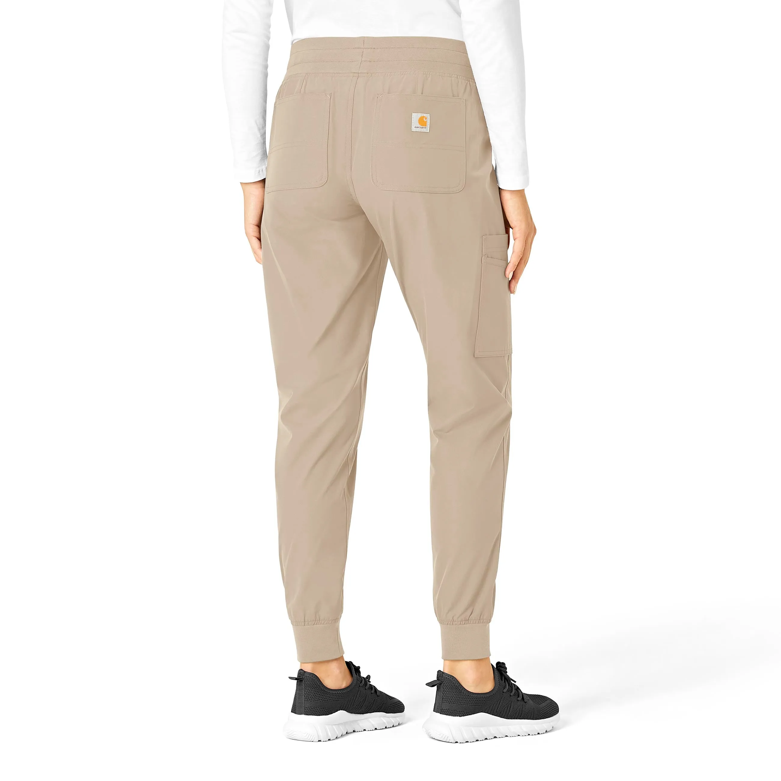 Carhartt Force Essentials Women's Jogger Scrub Pant - Khaki