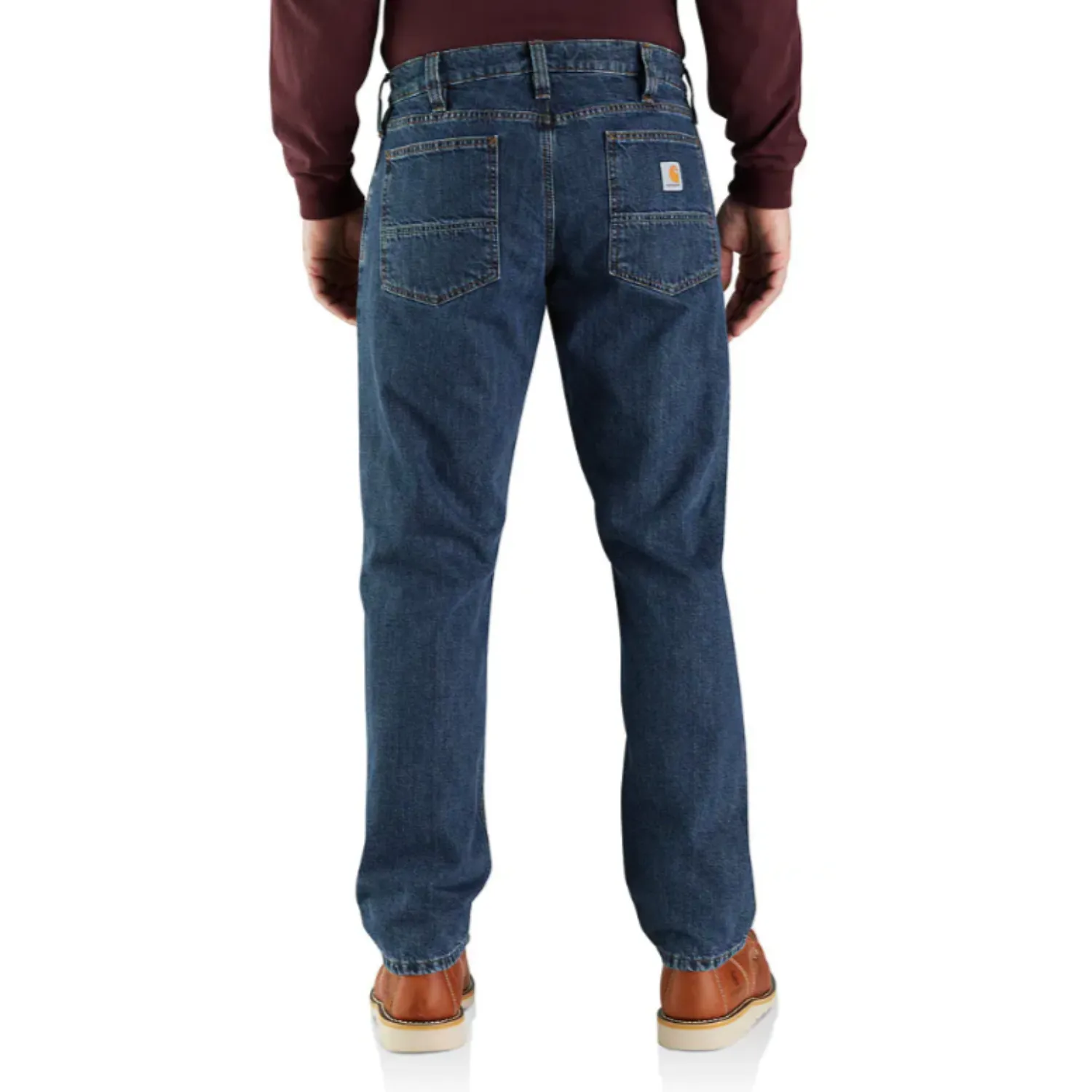 Carhartt Men's Relaxed Fit Flannel Lined 5-Pocket Jean