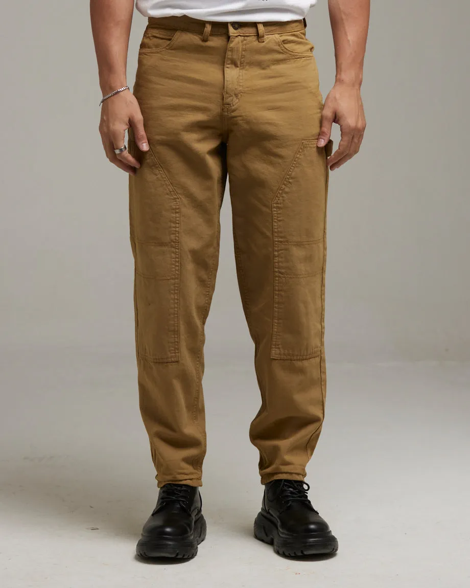 CARPATHIAN MEN'S CARPENTER TROUSERS | TOBACCO