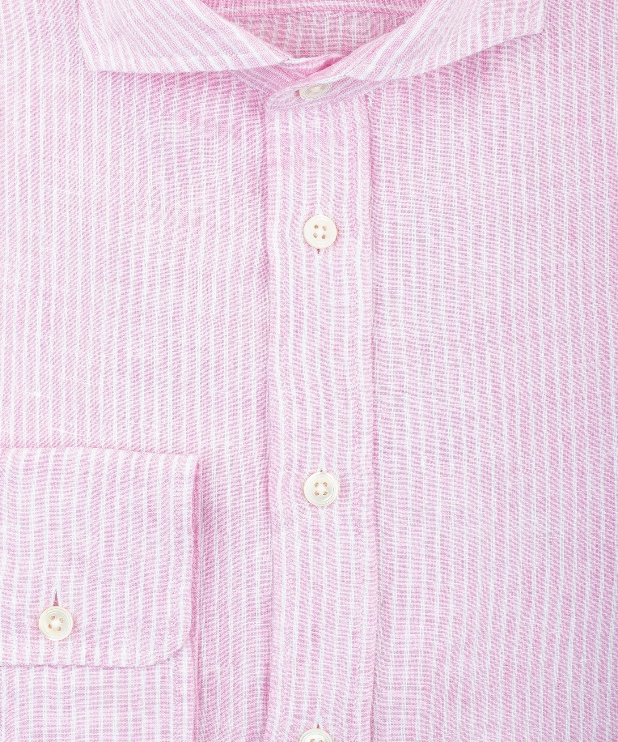 Casual Striped Linen Shirt