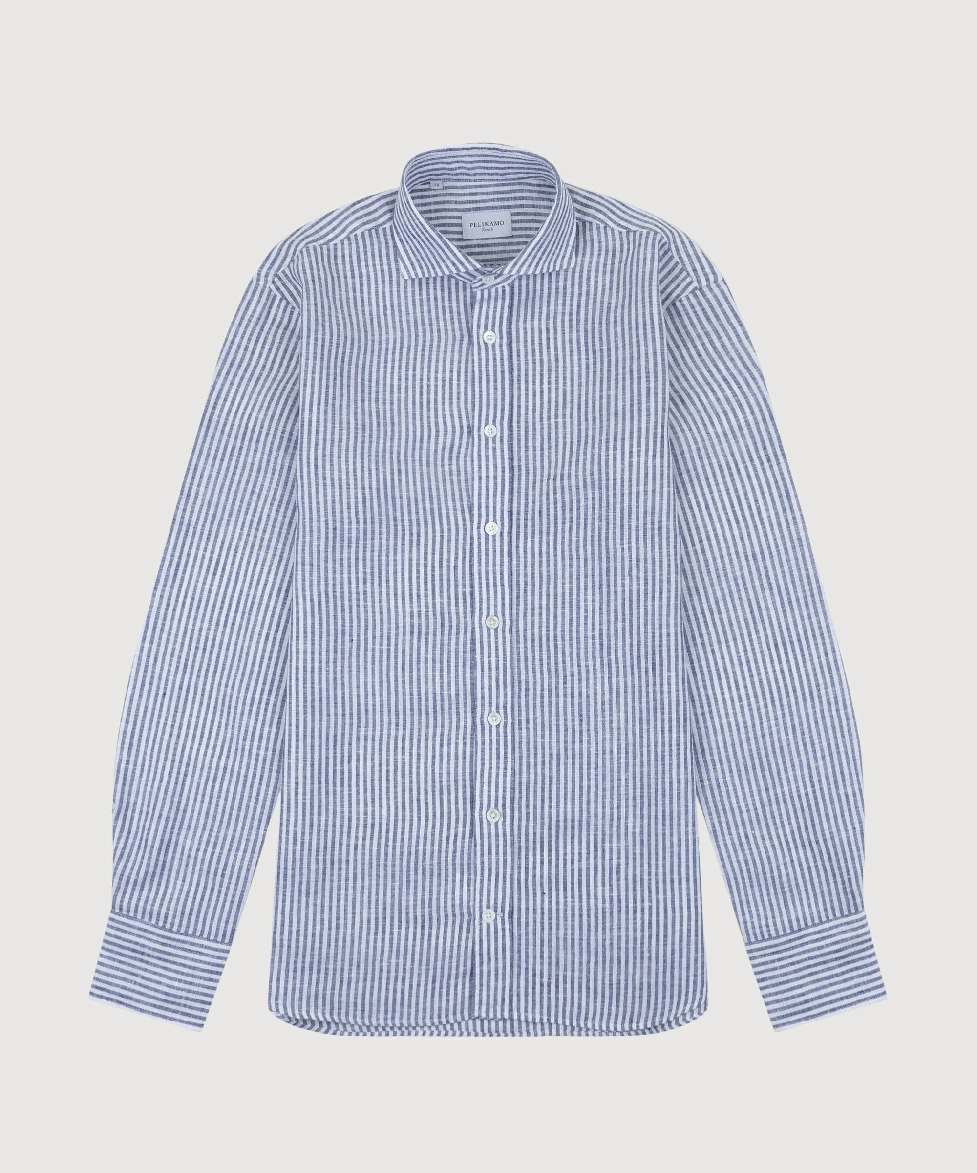 Casual Striped Linen Shirt