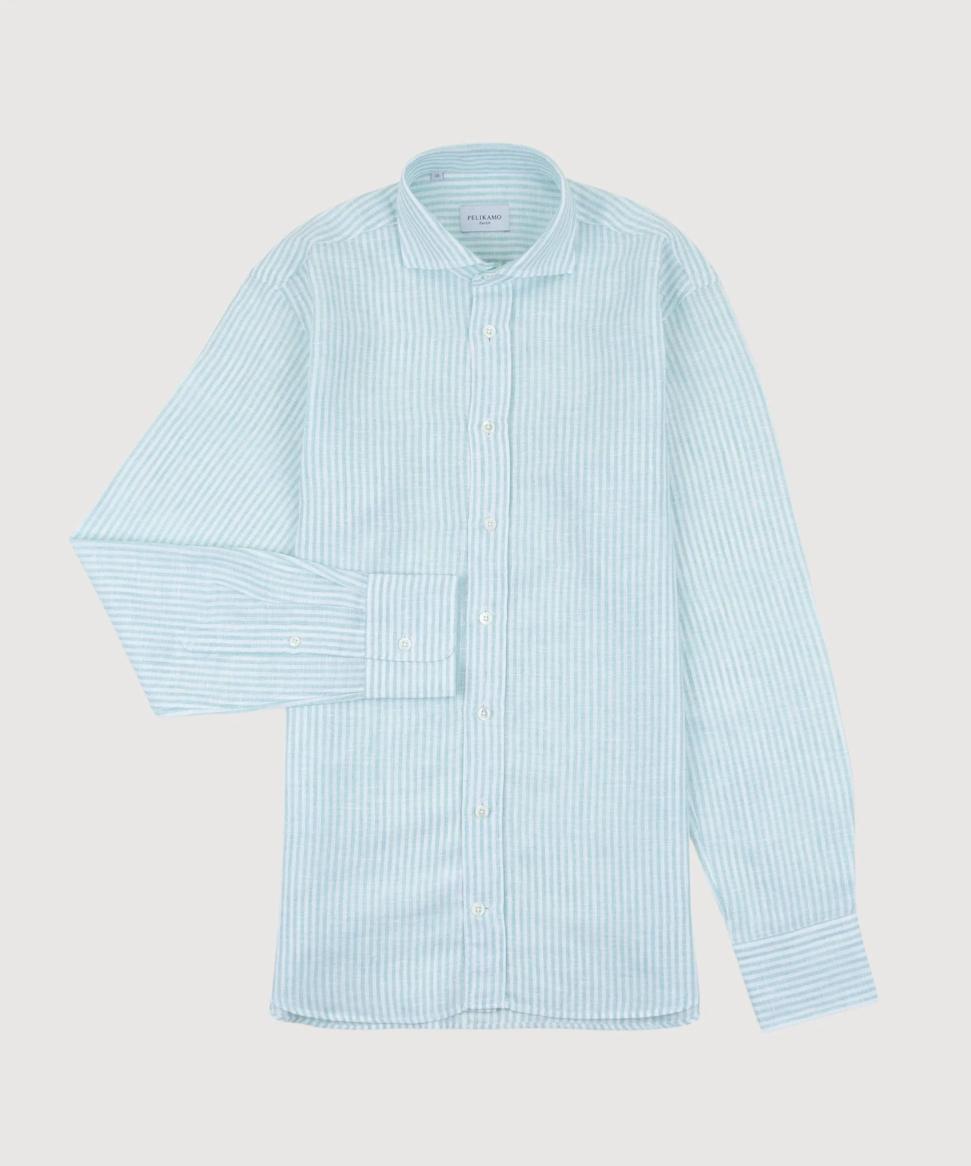 Casual Striped Linen Shirt