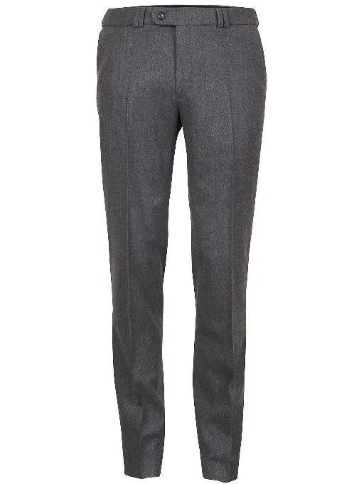 Club Of Comfort X-Tall Charcoal Trousers Grey