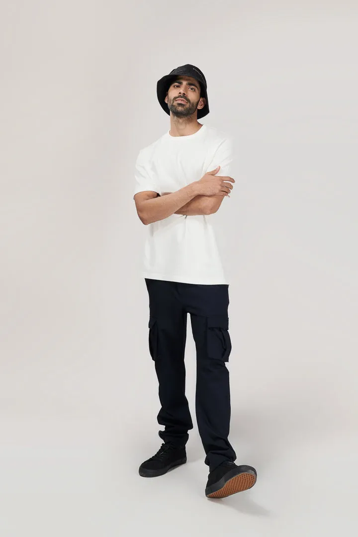 Dark Navy Power-Stretch Cargo Pants