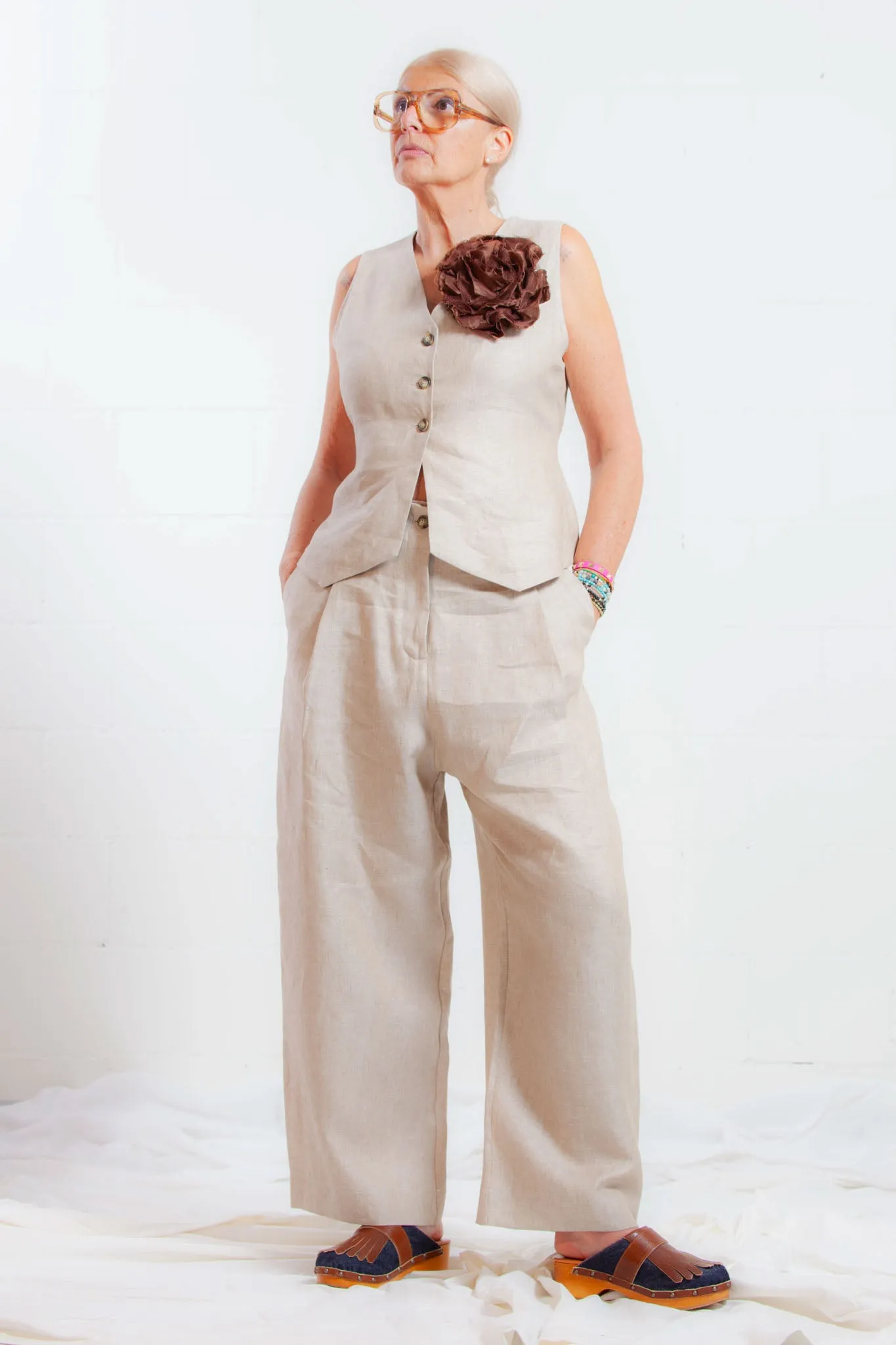 Delfino Latte Pantalone