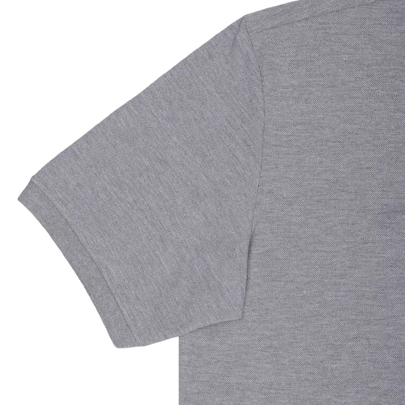 Harbor Grey Premium Cotton Polo T-Shirt