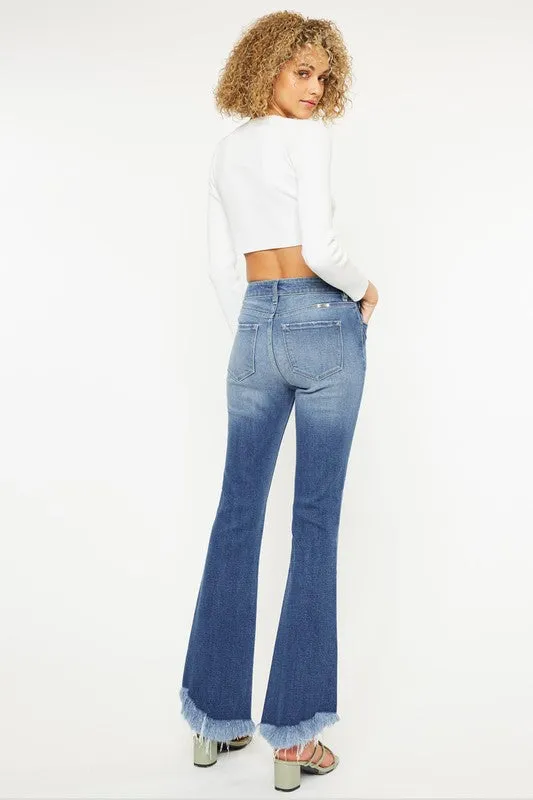 High Rise Bootcut Jeans