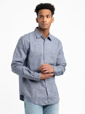 Indigo Teca Flannel Shirt