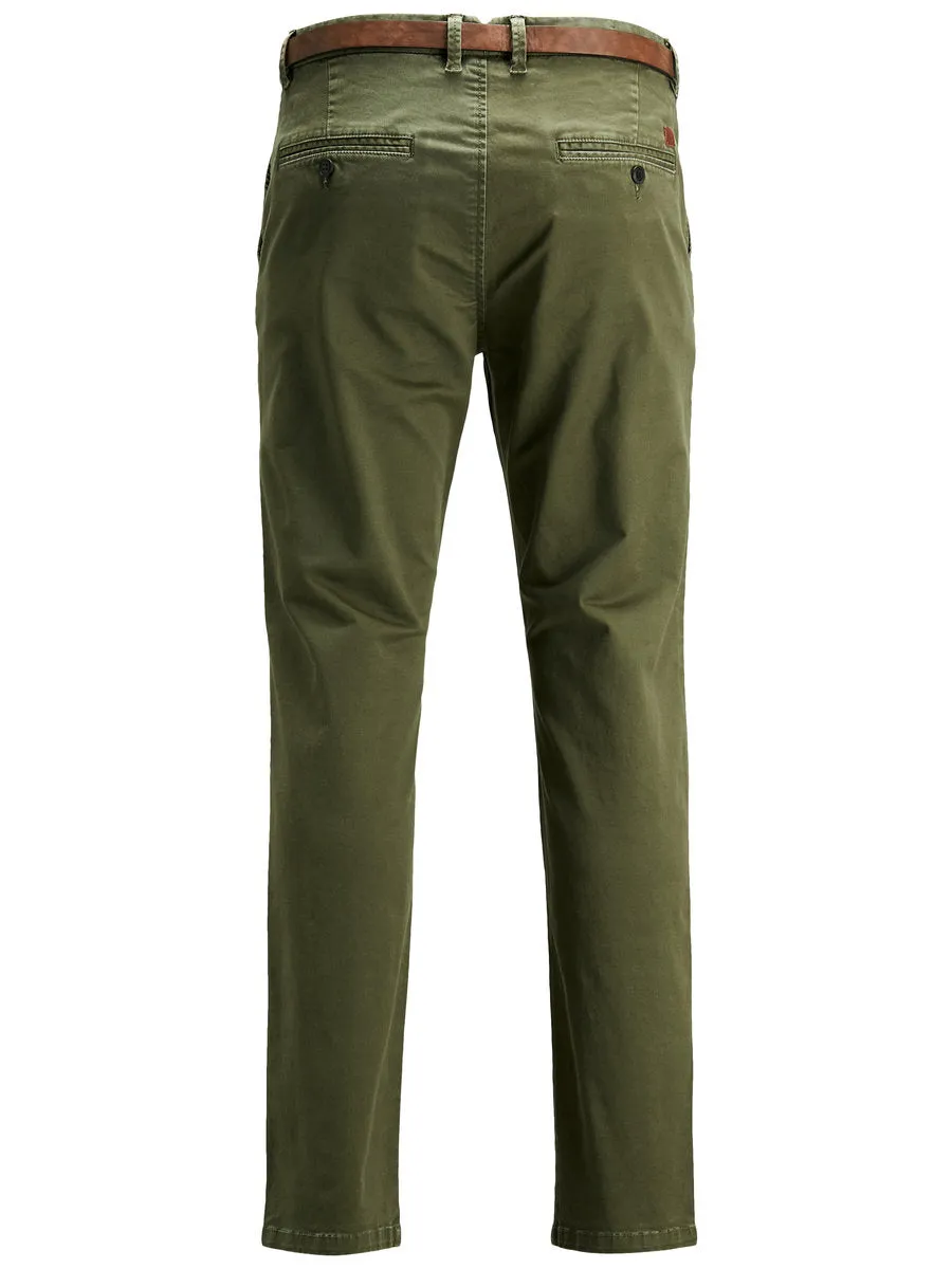 Jack & Jones CODY/SPENCER Trousers OLIVE