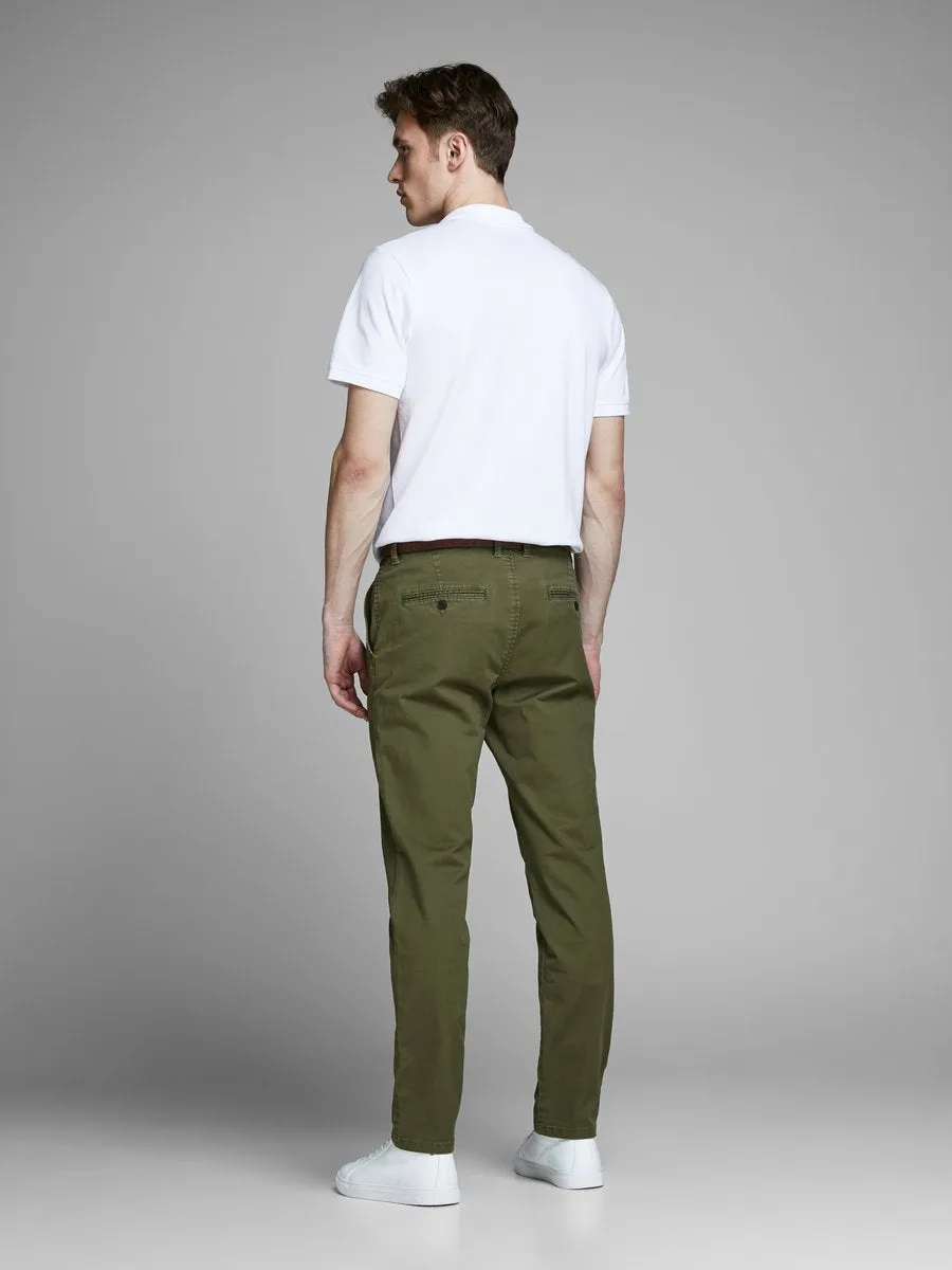 Jack & Jones CODY/SPENCER Trousers OLIVE