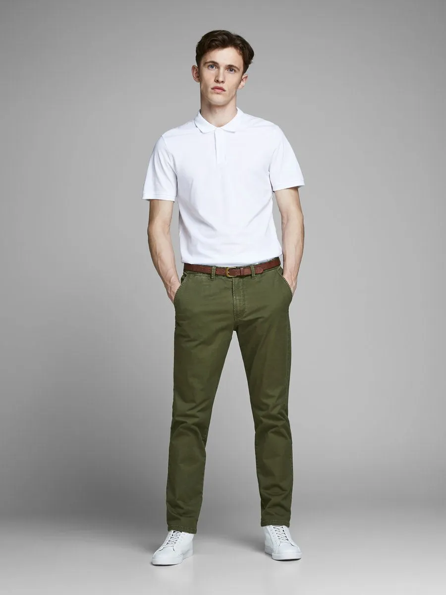 Jack & Jones CODY/SPENCER Trousers OLIVE