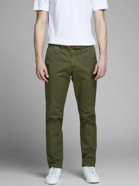 Jack & Jones CODY/SPENCER Trousers OLIVE