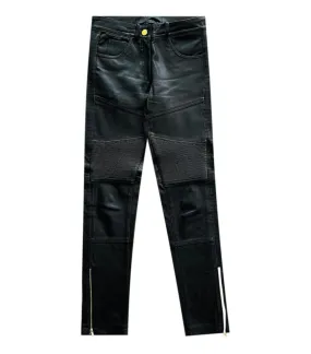 Karl Lagerfeld Leather Trousers. Size 38FR