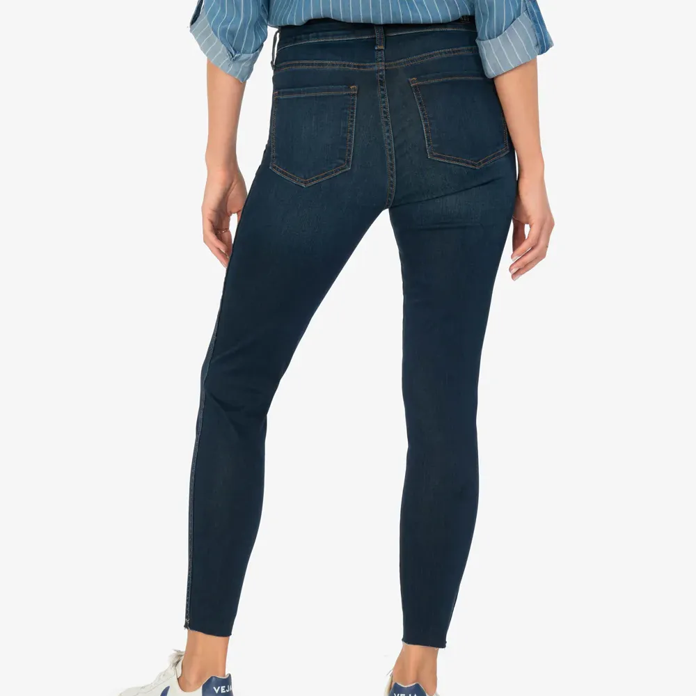 KUT Connie High Rise Fab Ab Slim Fit Jeans (Alter Wash)