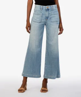 KUT Meg Wide Leg w/Patch Pocket Jean (Revealing)