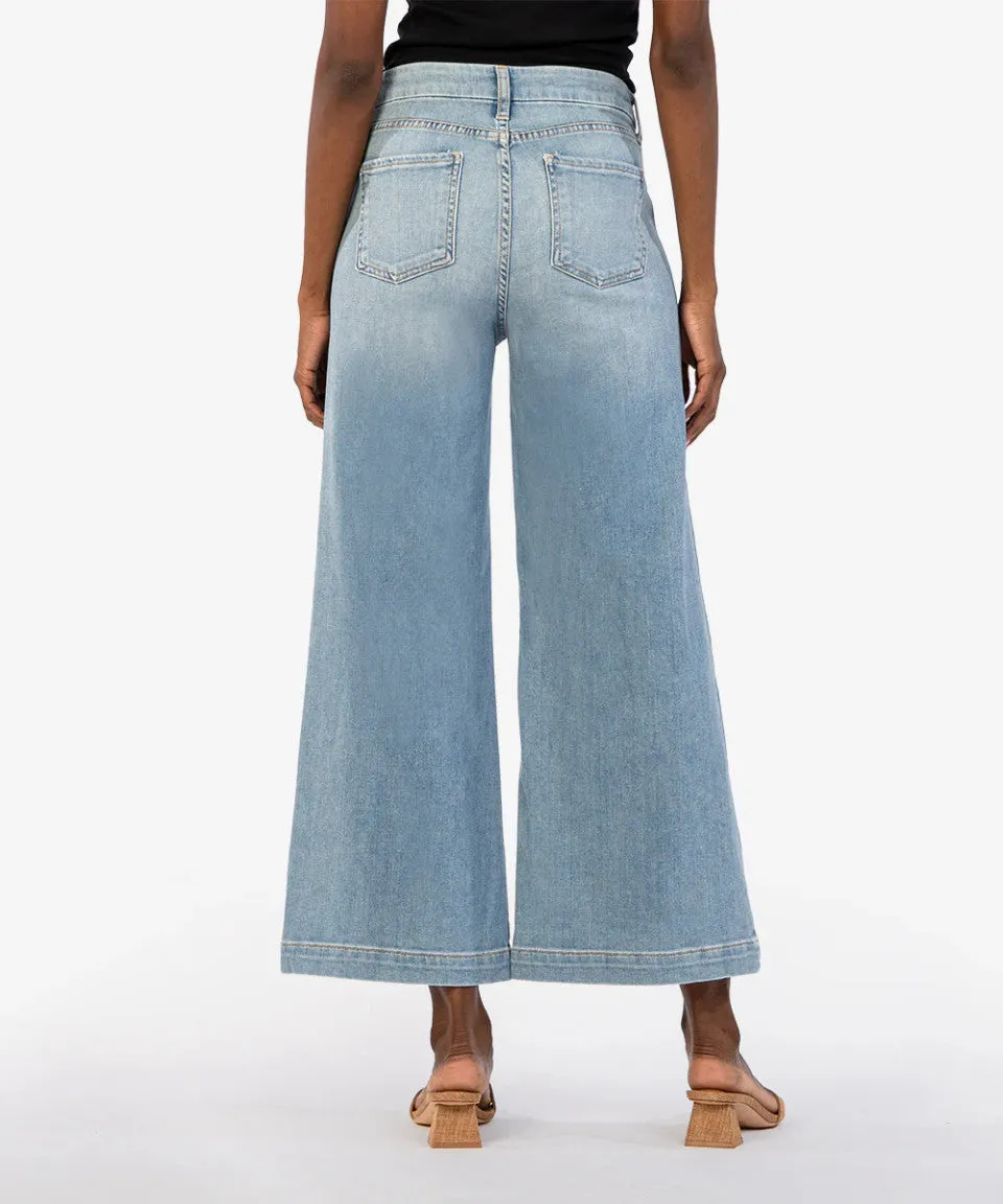 KUT Meg Wide Leg w/Patch Pocket Jean (Revealing)