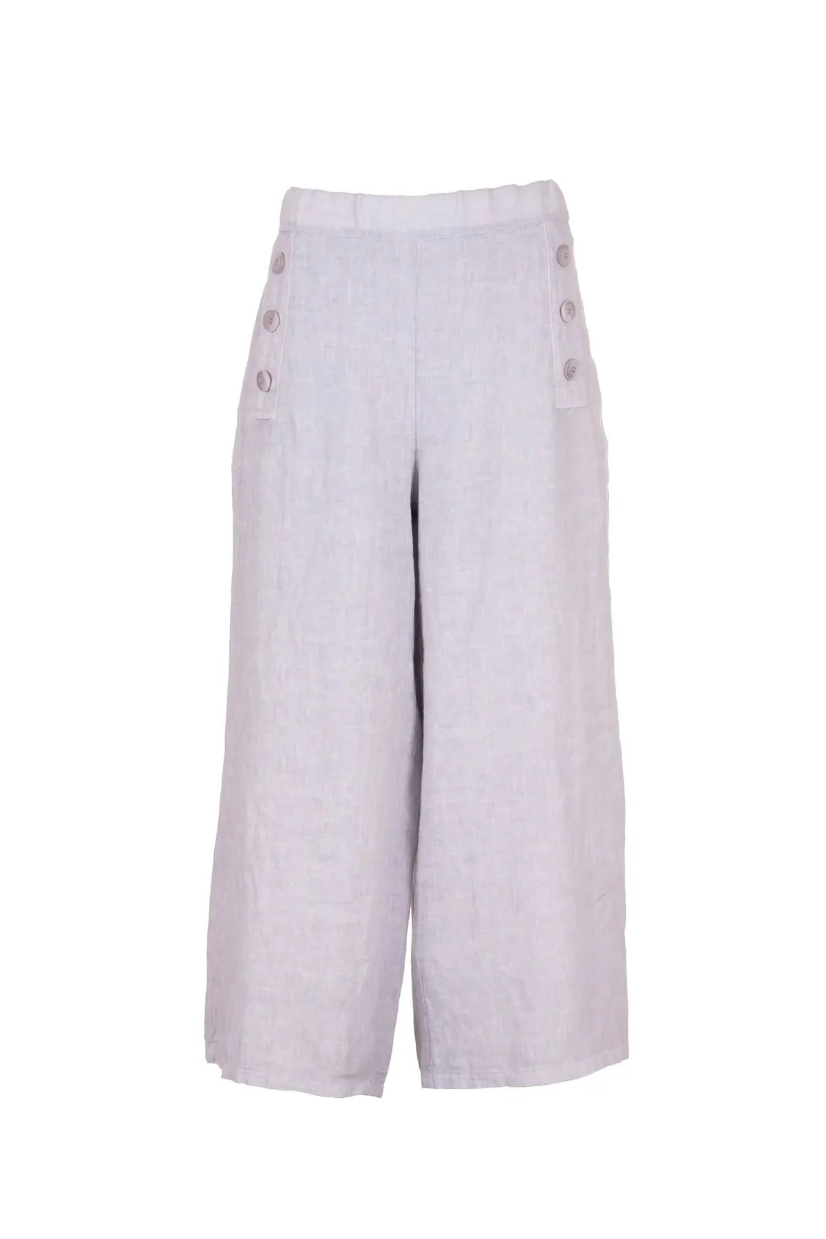 Linen Button Trouser