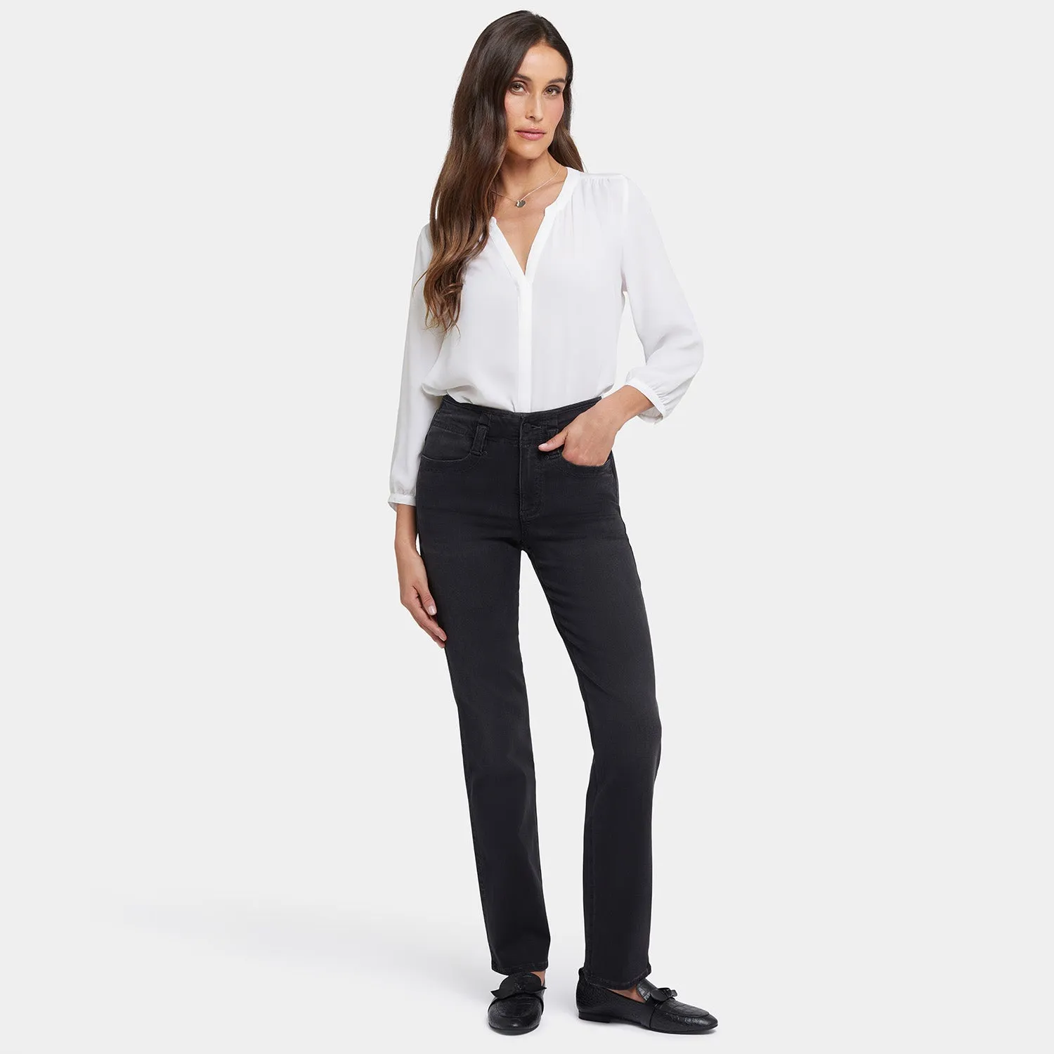 Marilyn Straight Jeans - Cordoba Cliff