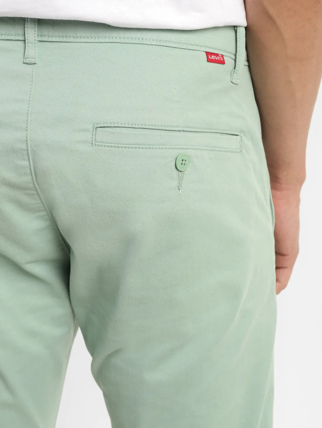 Men's 512 Green Slim Tapered Fit Chinos