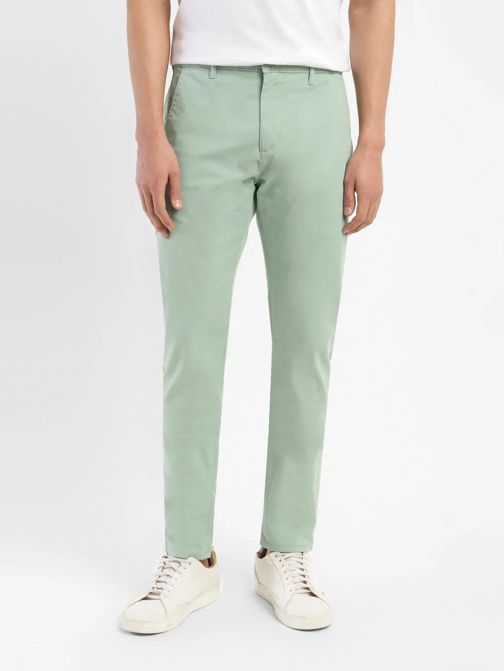 Men's 512 Green Slim Tapered Fit Chinos