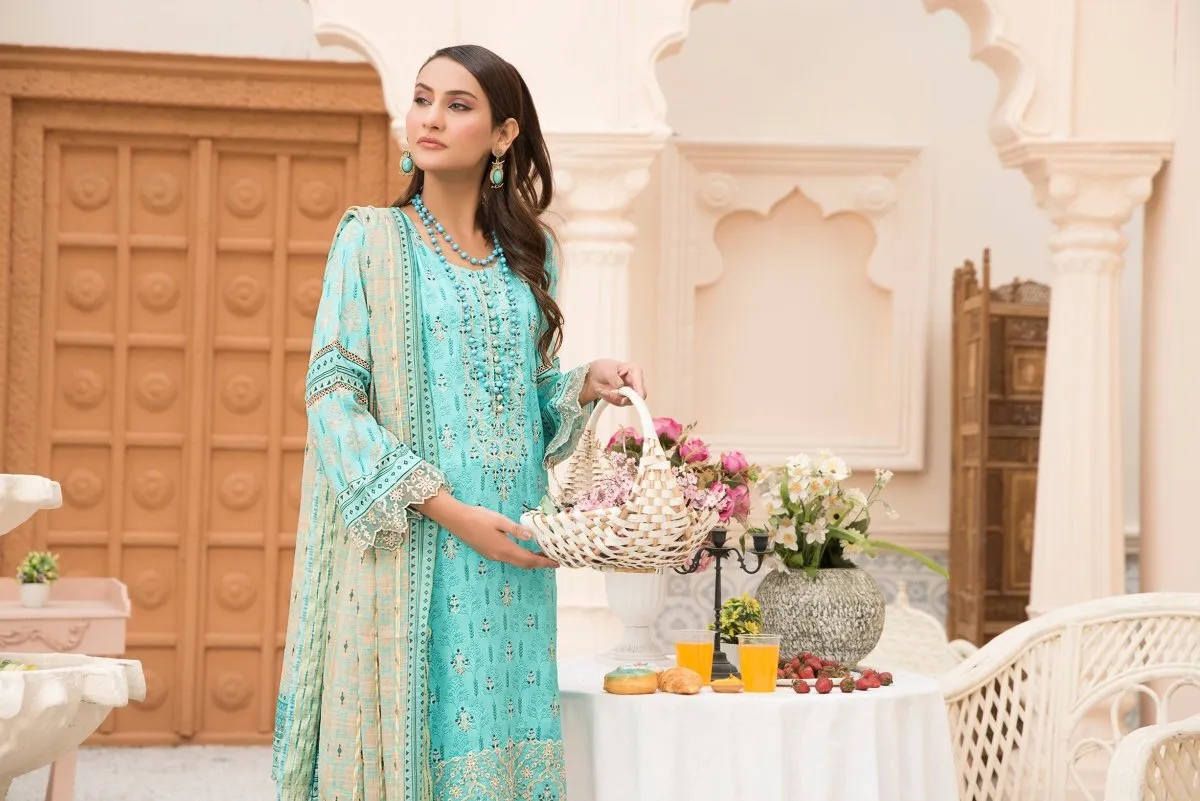 Munira Linen 3 Piece Suit MUN557