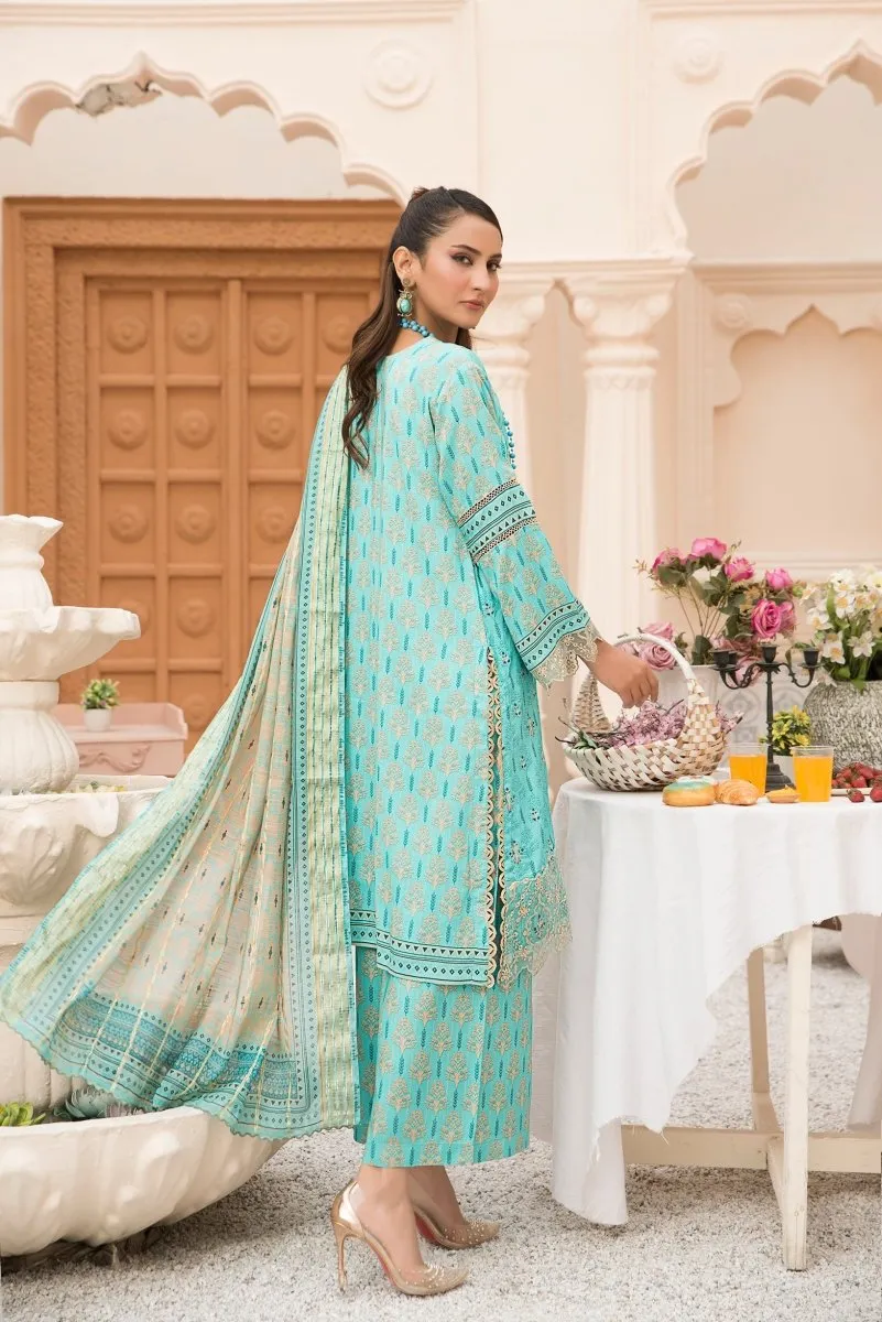 Munira Linen 3 Piece Suit MUN557