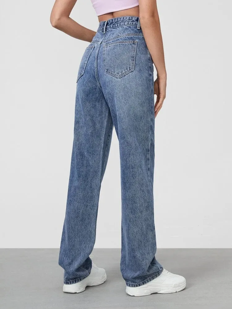 Not Your Daddy's Straight Leg Jeans