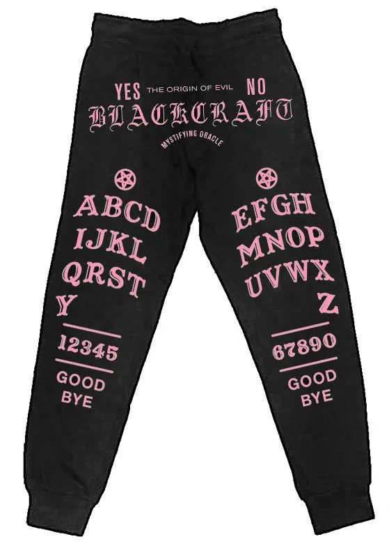 Ouija - Pink Print Joggers