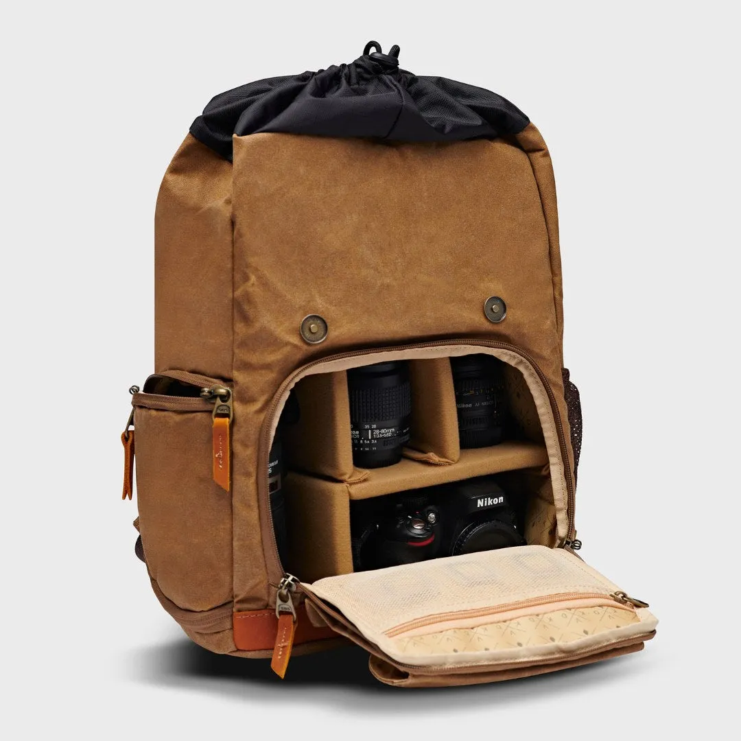 Roe - Waxed Canvas Adventure Backpack